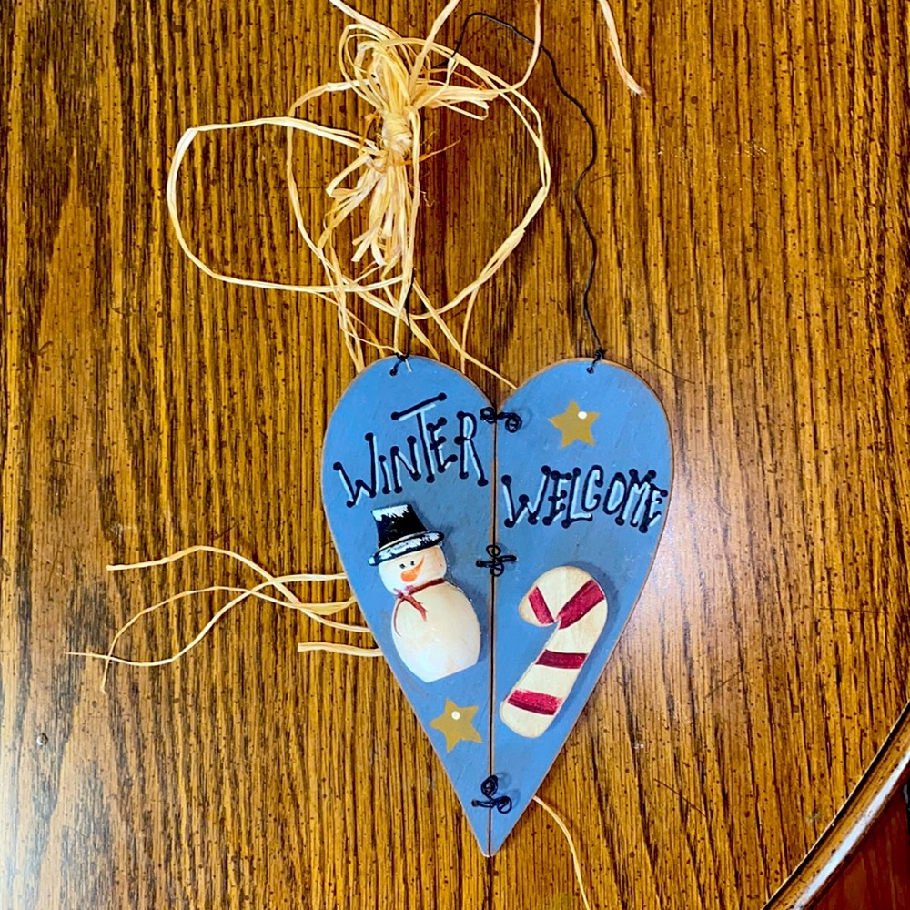 Holiday Winter Welcome Wall or Door Decoration